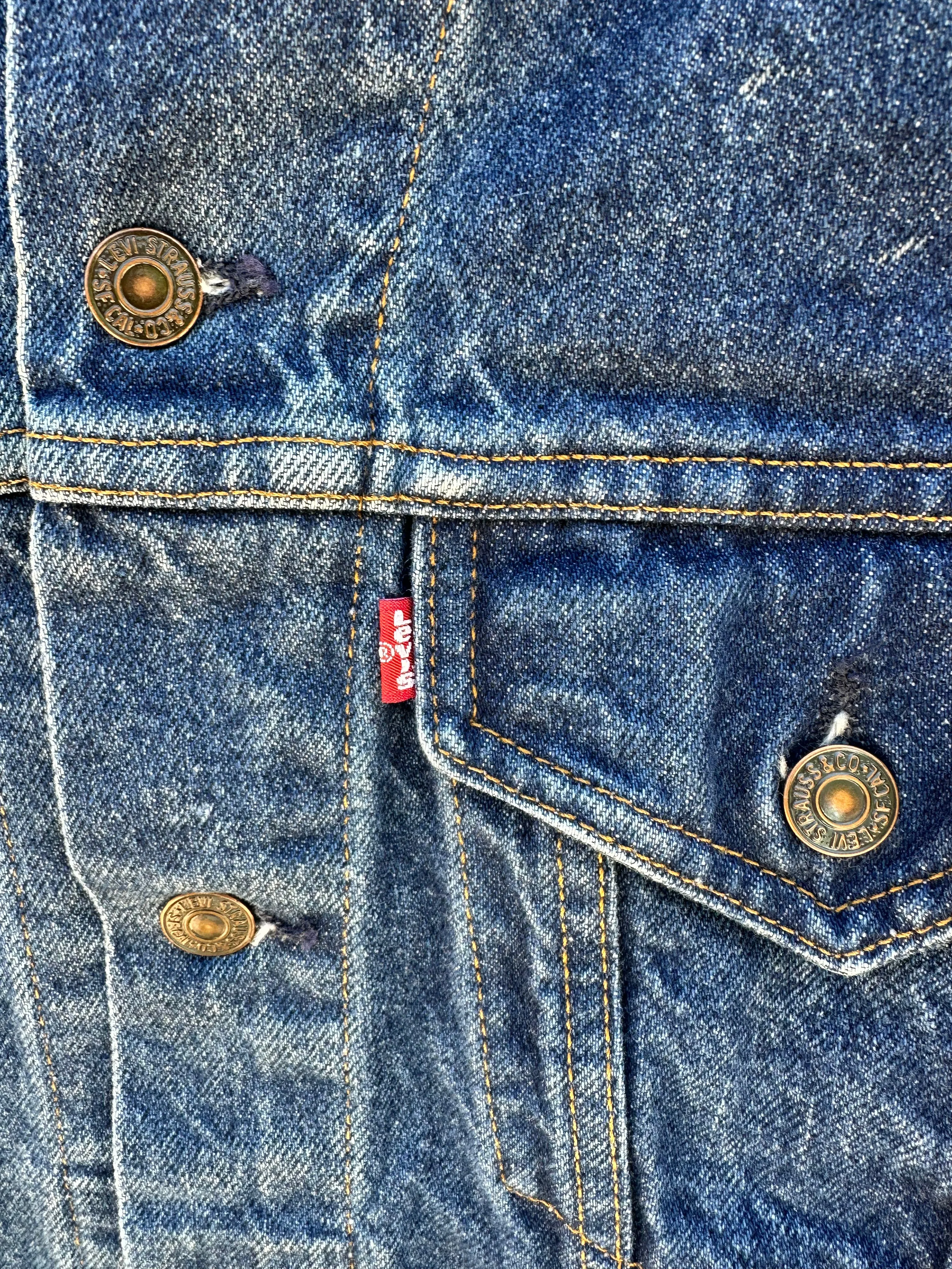1970's Type III USA Made Trucker Jacket by Levi's 71506-0216