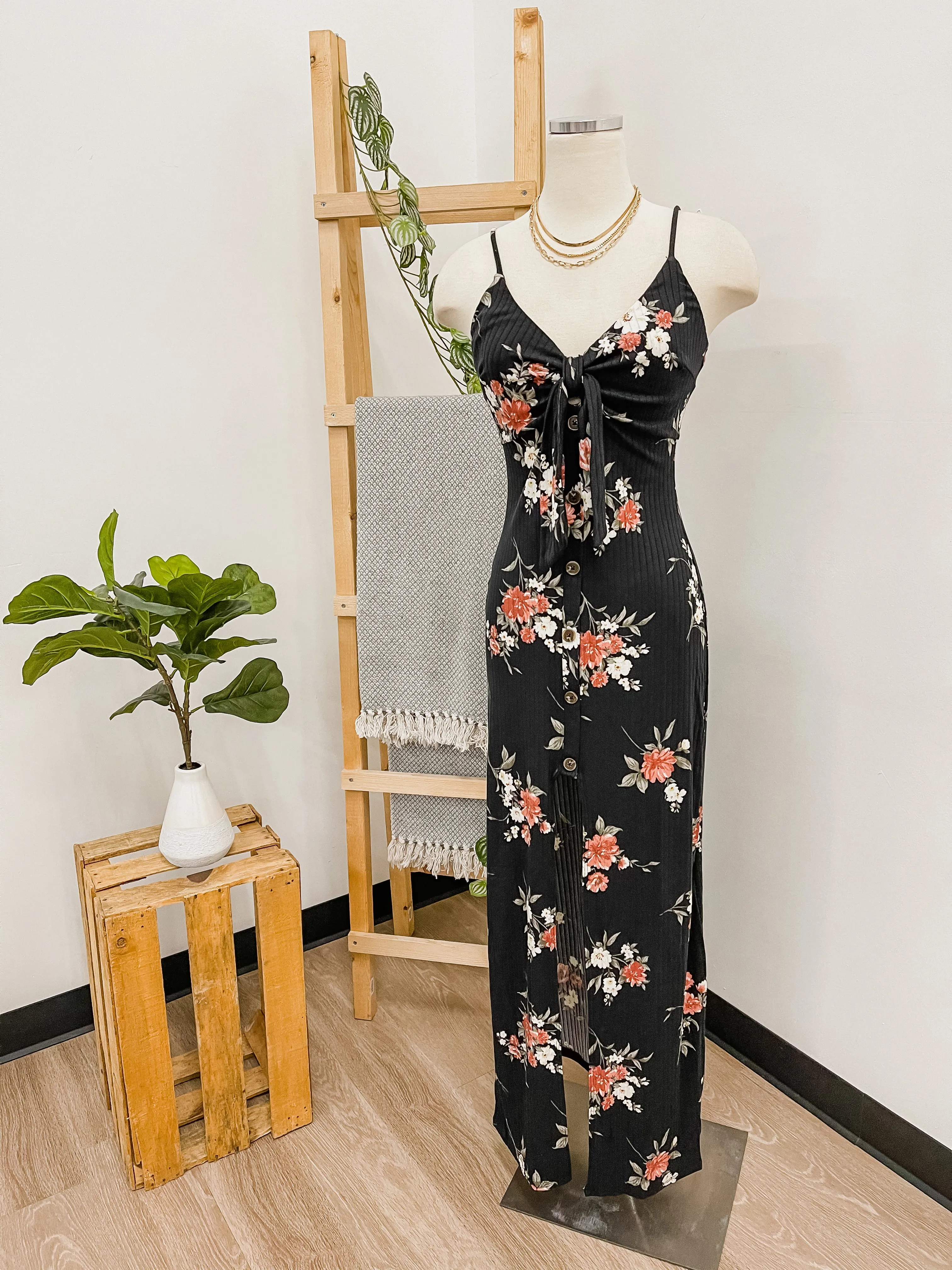 Alyssa Floral Maxi Dress