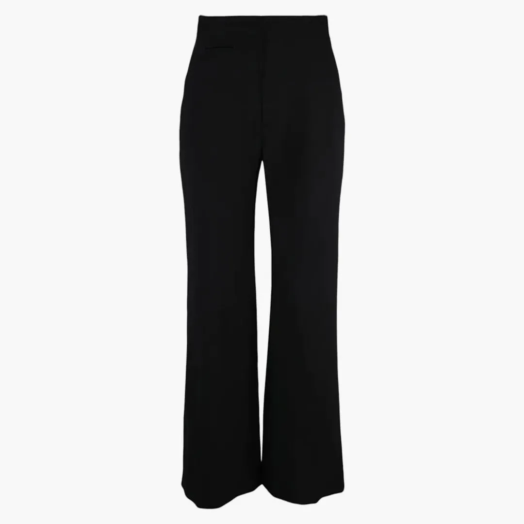 Ambush Flared Leg Slim Pants Black