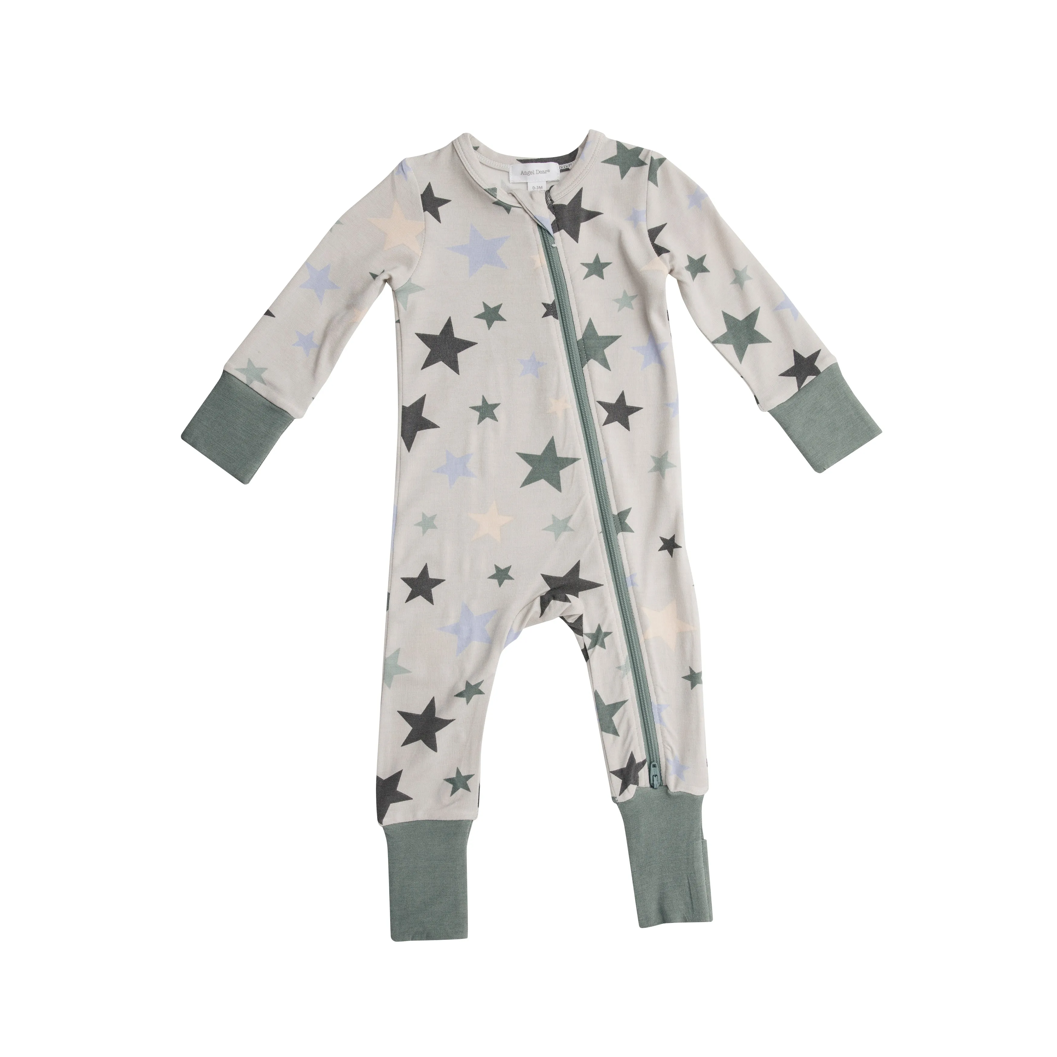 Angel Dear Camo Stars 2 Way Zipper Romper