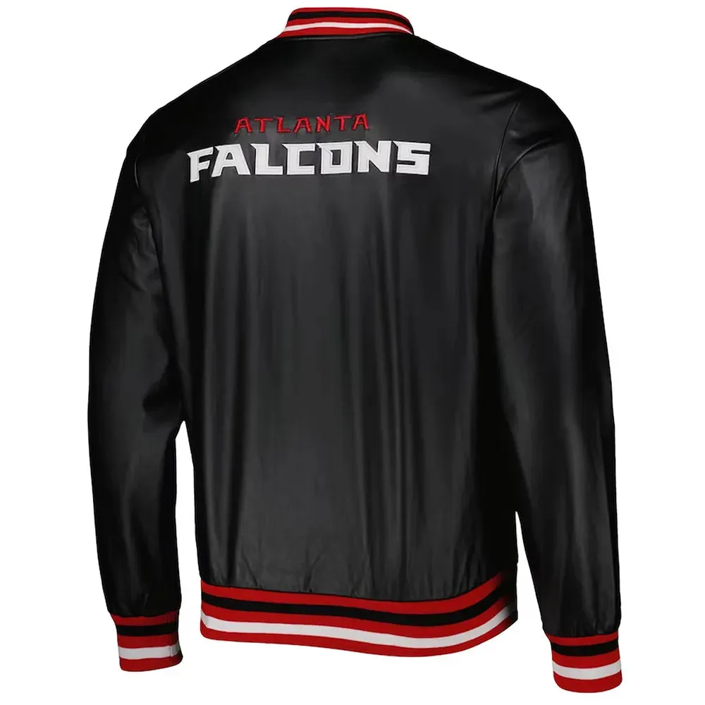 Atlanta Falcons The Wild Collective Metallic Black Jacket