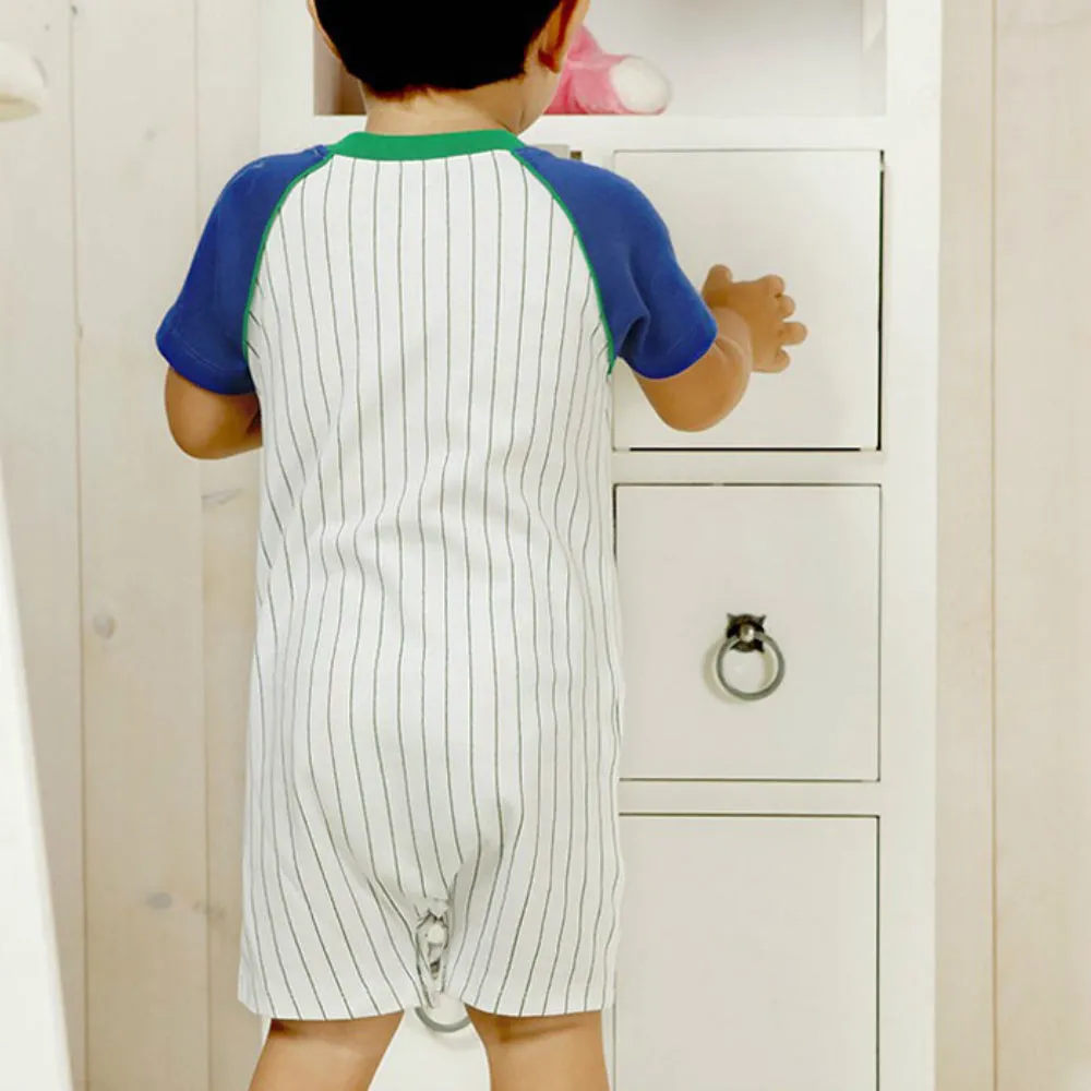 Baby Romper Alligators 02 Baseball League Romper
