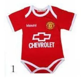 Baby Romper World Cup Soccer Uniform Romper - Manutd Chevrolet
