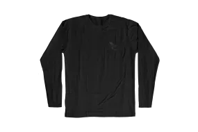 Black on Black Long Sleeve Top