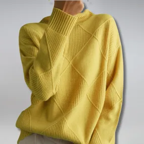Bryanne Sweater | Turtleneck Loose-Fit Sweater