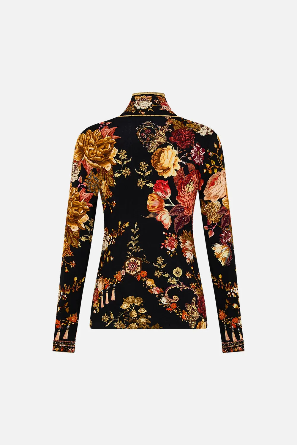 Camilla Stitched In Time Jersey Turtleneck