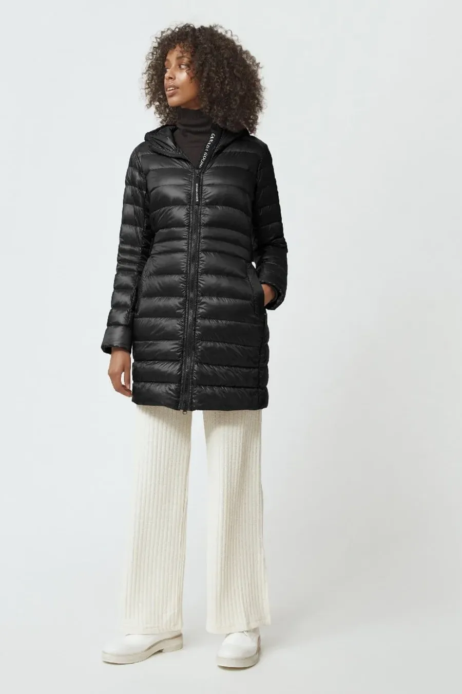 Canada Goose Cypress Hooded Jacket Black Label