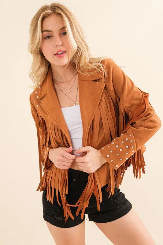 Charlotte Pike Fringe Jacket
