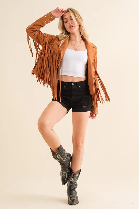 Charlotte Pike Fringe Jacket