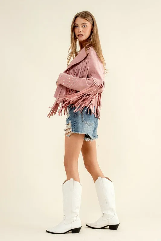 Charlotte Pike Fringe Jacket