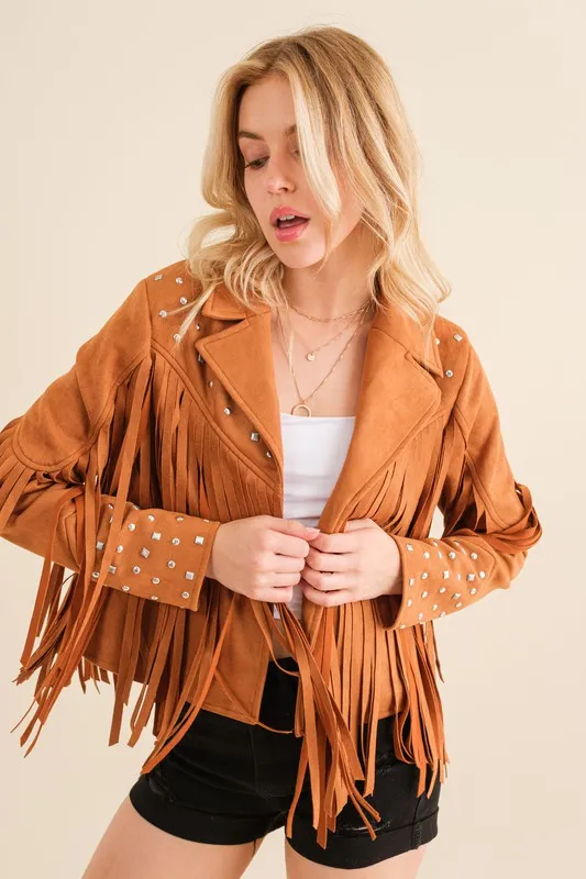 Charlotte Pike Fringe Jacket
