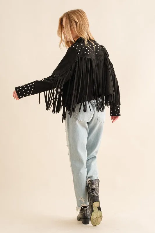 Charlotte Pike Fringe Jacket
