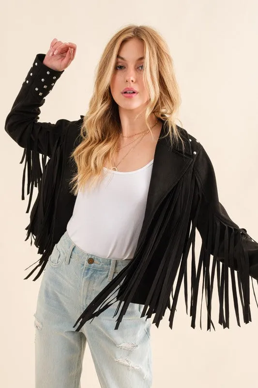 Charlotte Pike Fringe Jacket