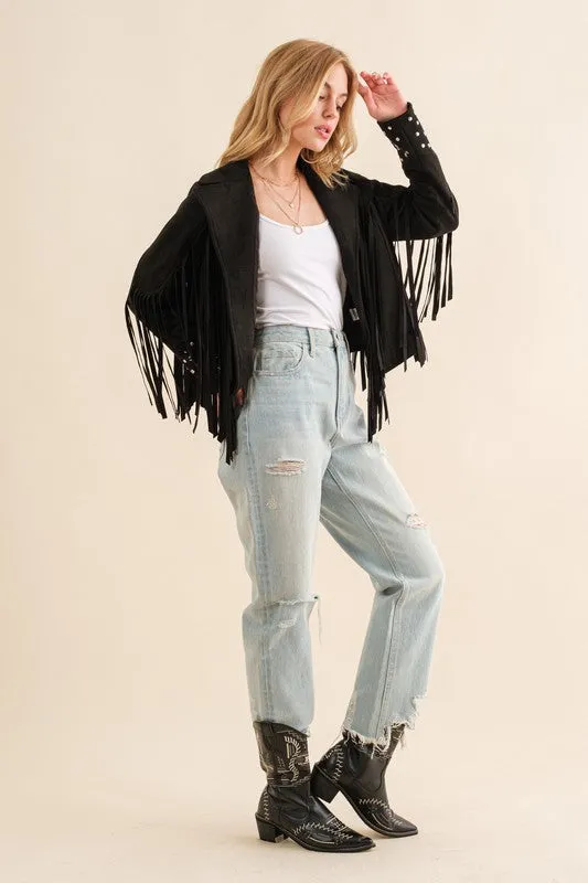 Charlotte Pike Fringe Jacket
