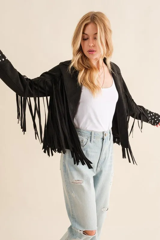Charlotte Pike Fringe Jacket