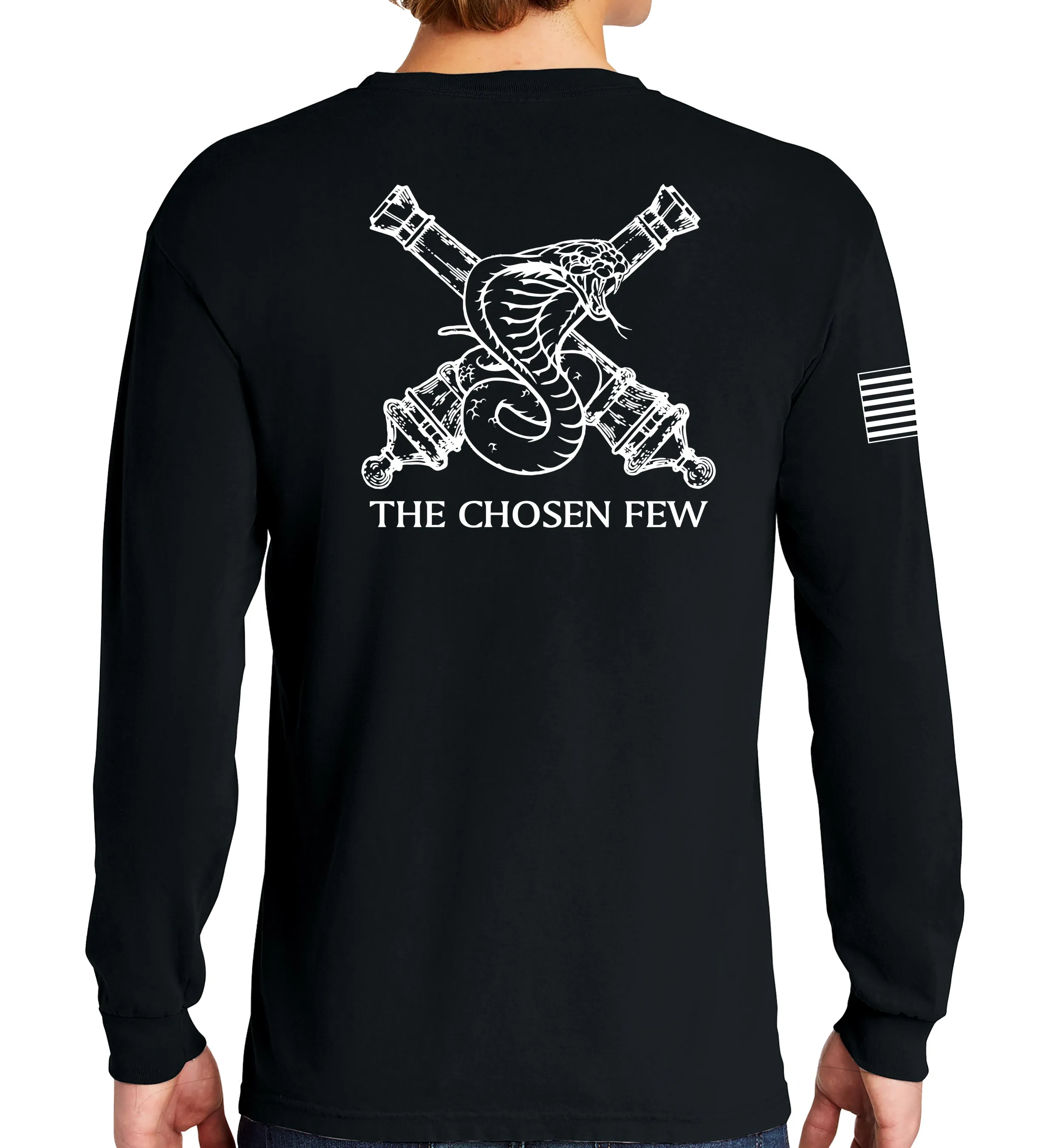 Chosen Long Sleeve 50-50 Blend Unisex Shirt. This shirt IS approved for PT