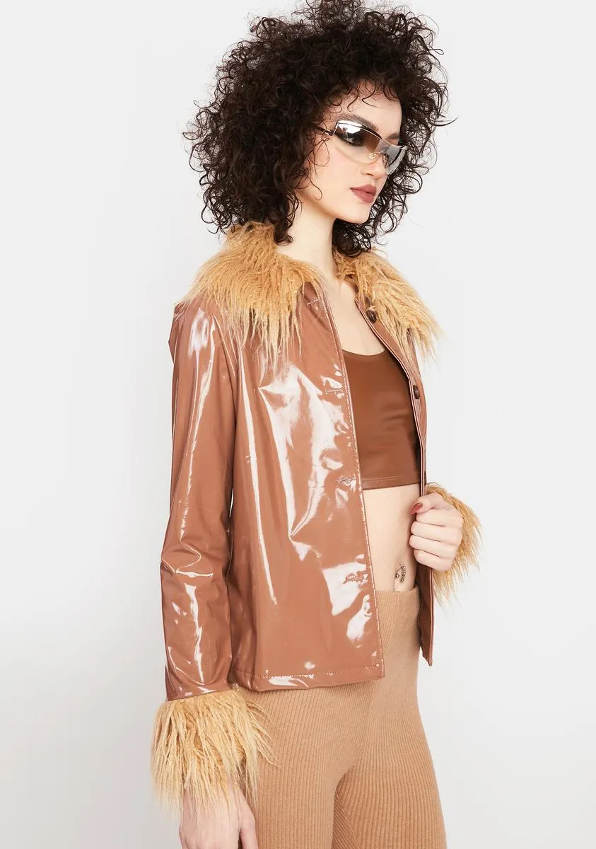 Coffee Like Your Style Vinyl Jacket