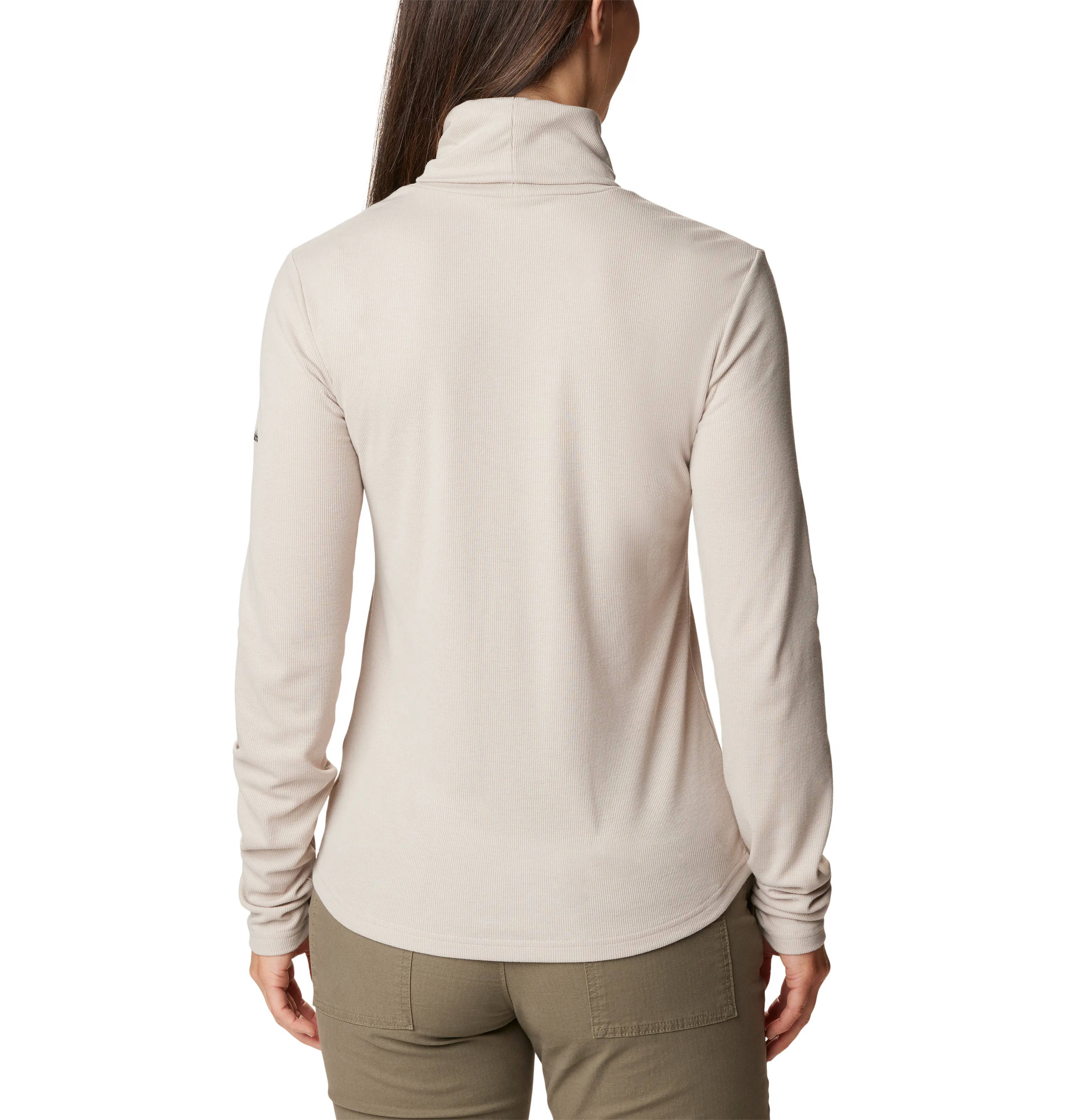 Columbia Trek Ribbed Turtleneck Sweater - Womens