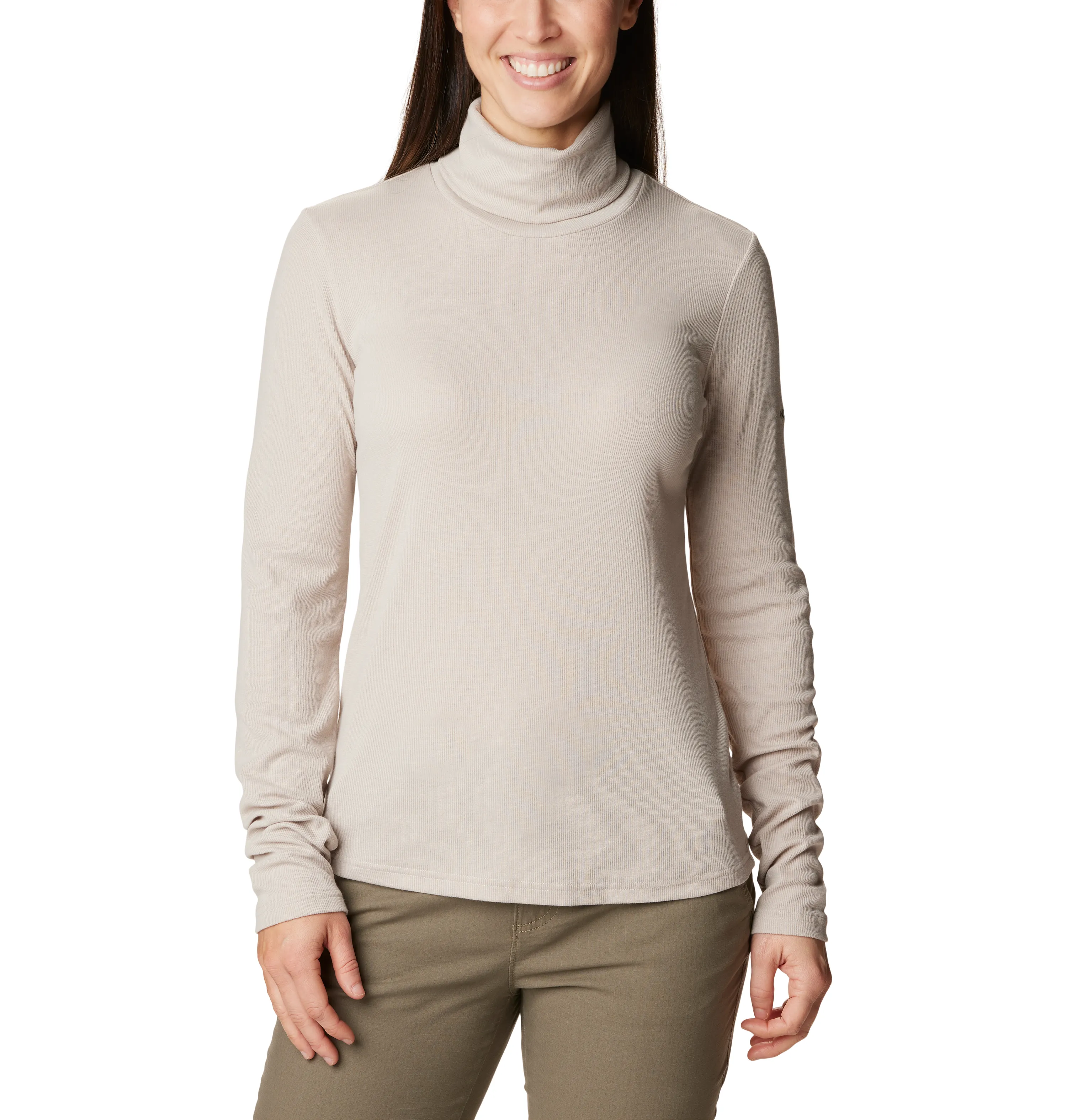 Columbia Trek Ribbed Turtleneck Sweater - Womens