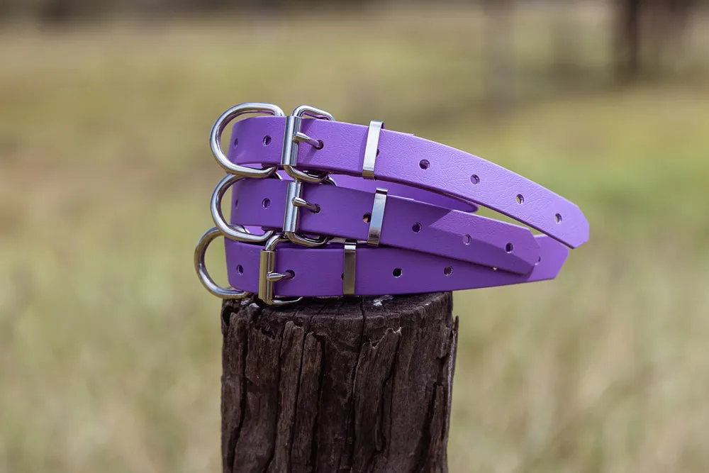 Dog Collar Biothane 25mm - Amethyst