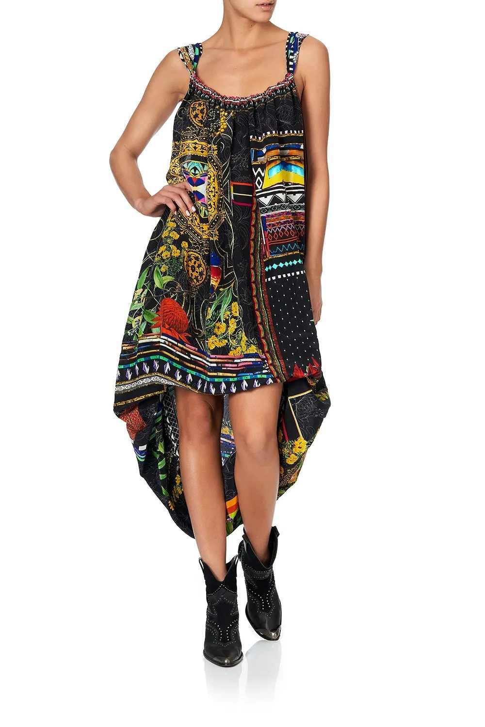 DRAWSTRING DRESS BLACKHEATH BETTY