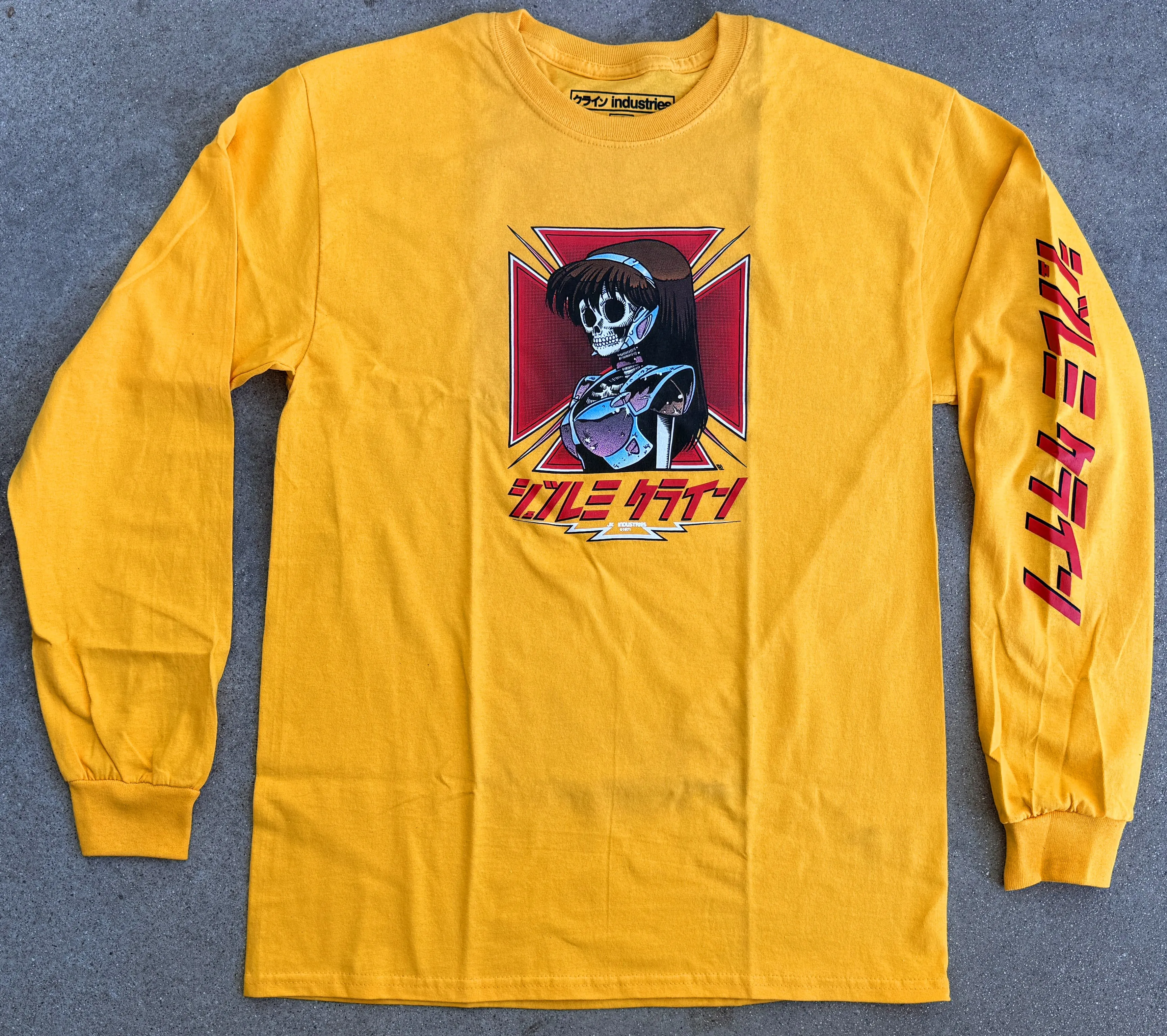 dream hawk LONG SLEEVE t-shirt GOLD