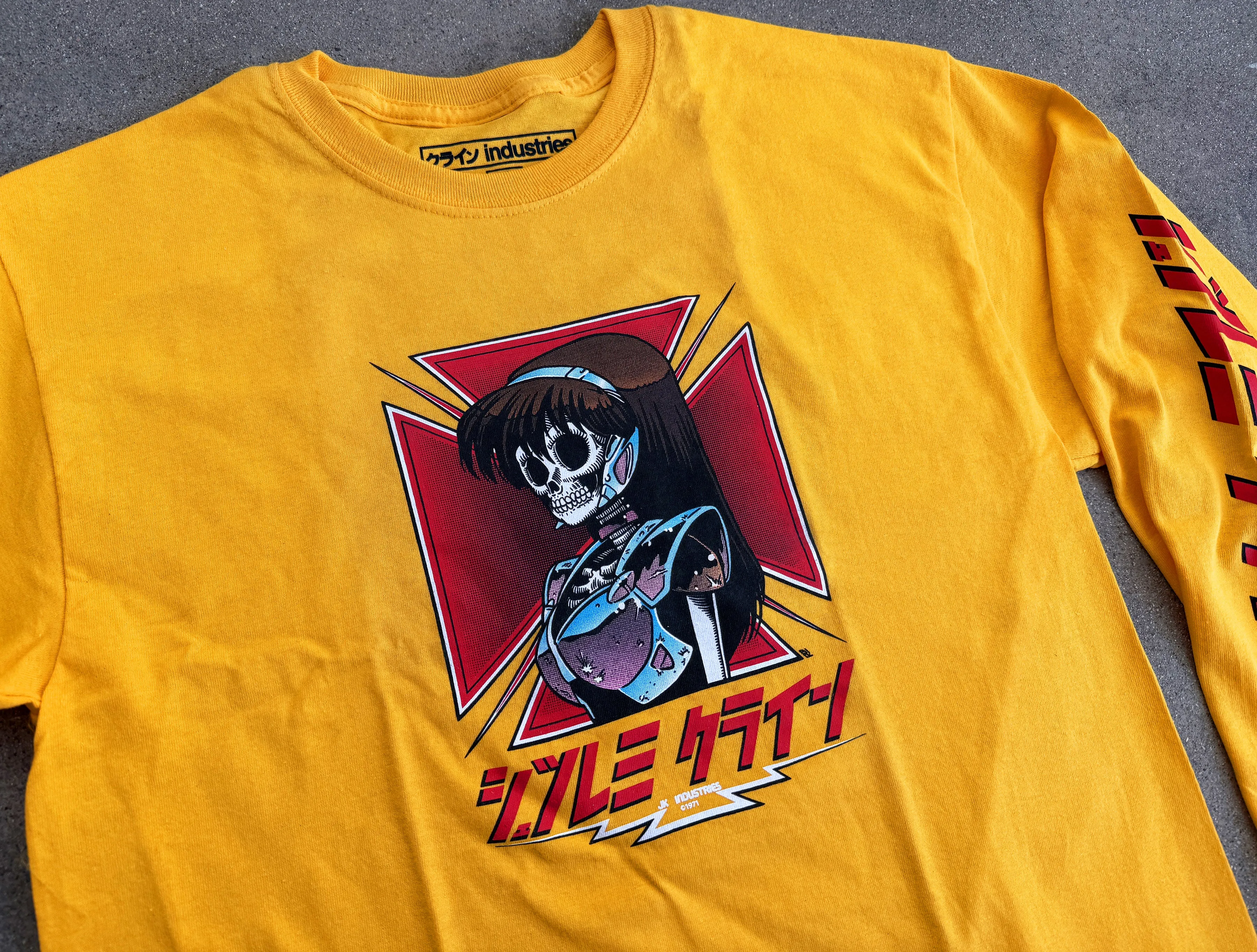 dream hawk LONG SLEEVE t-shirt GOLD