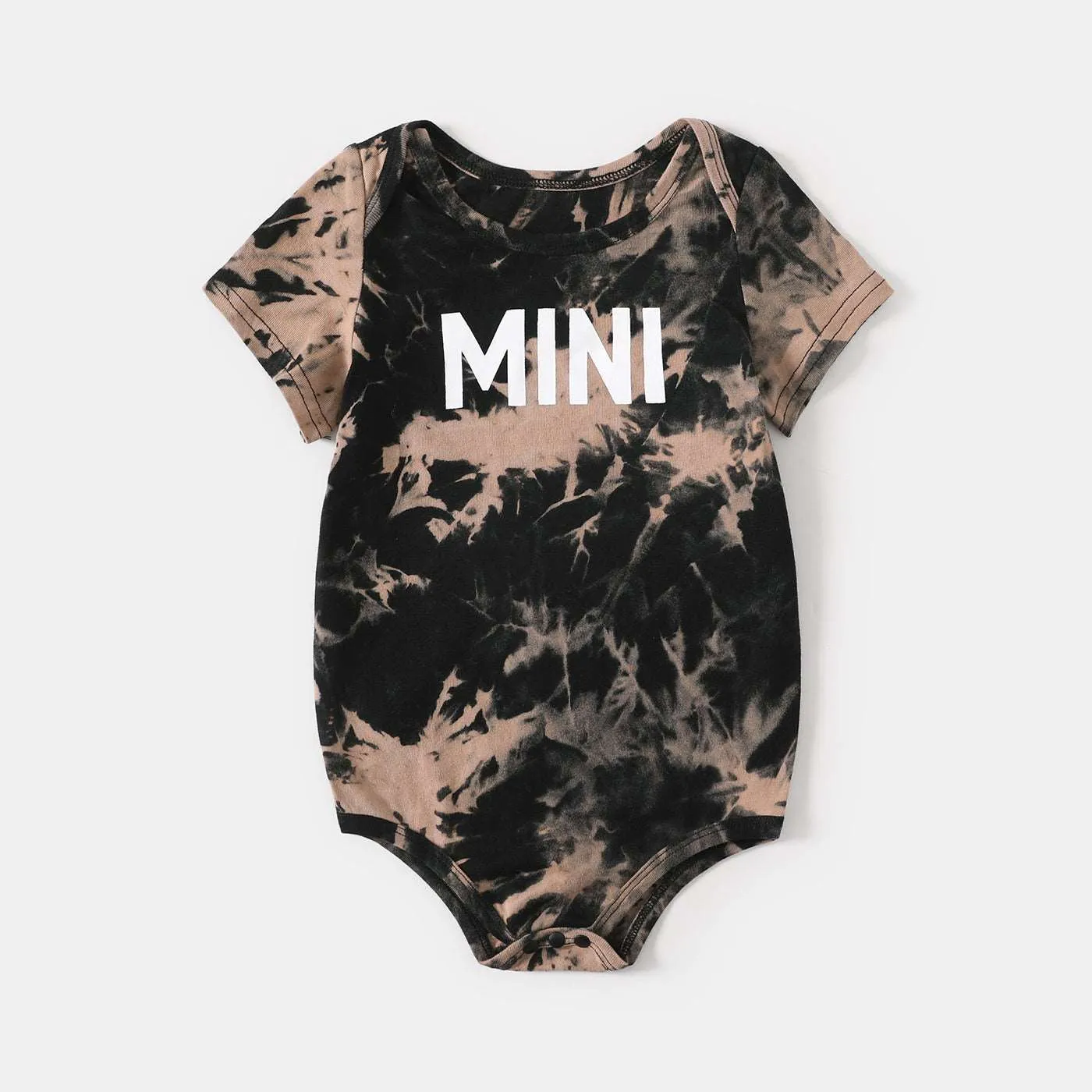 Family Matching Outfits 100% Cotton Letter Printed Short Sleeves T shirt