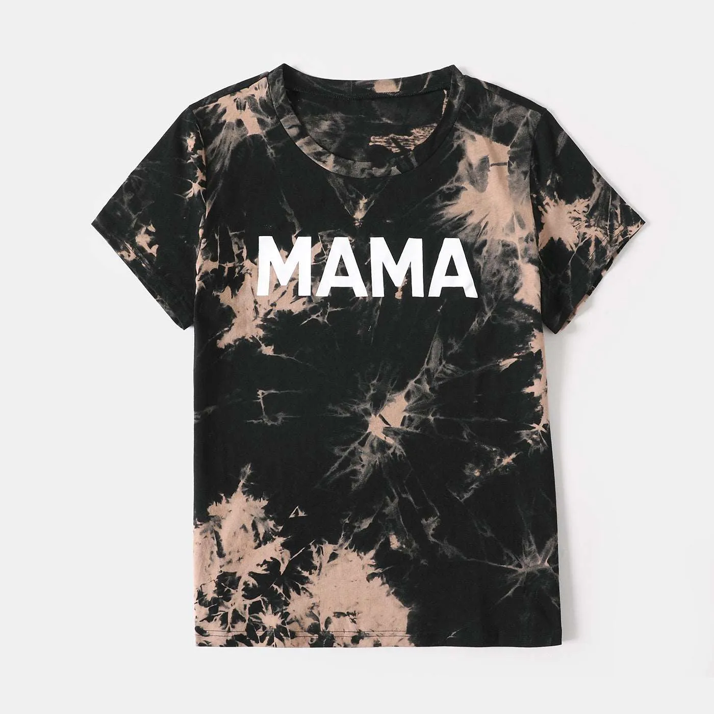 Family Matching Outfits 100% Cotton Letter Printed Short Sleeves T shirt