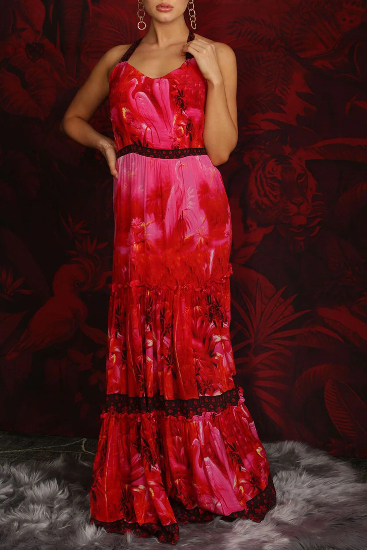 Flare Maxi Dress