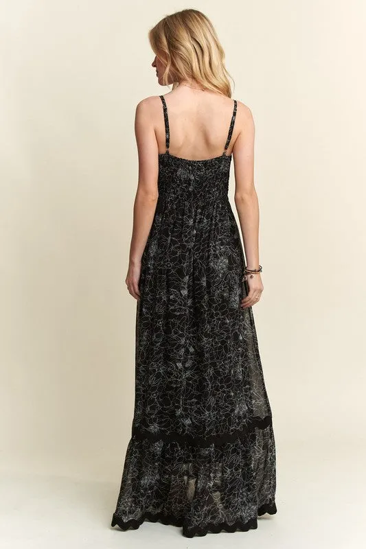 Floral Maxi Cami Dress