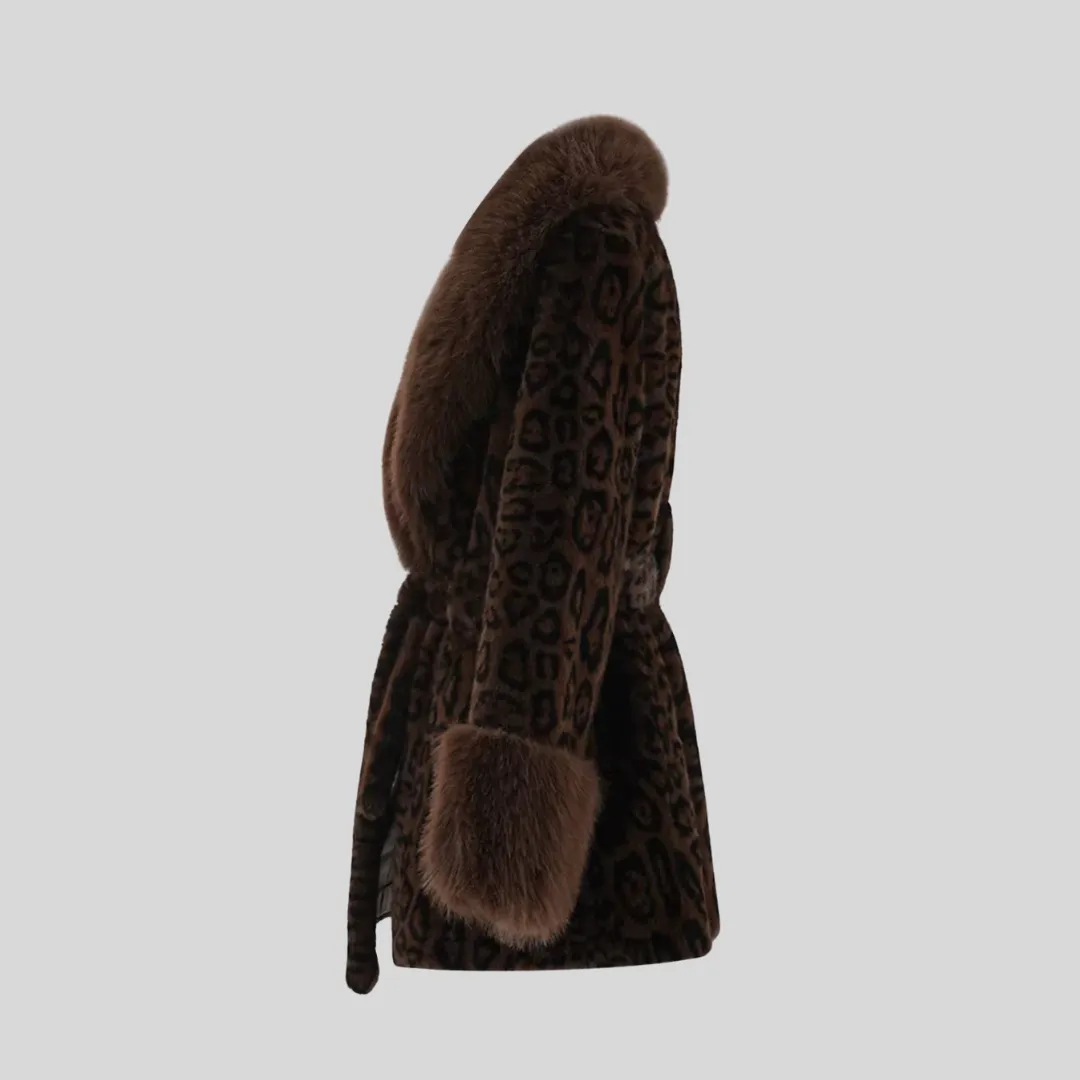 Fur Leopard Jacket