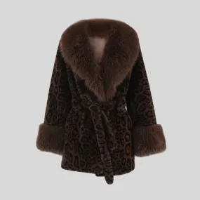 Fur Leopard Jacket