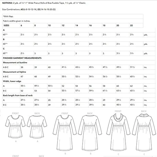 Garment Kit - Jersey Knit Pullover Top