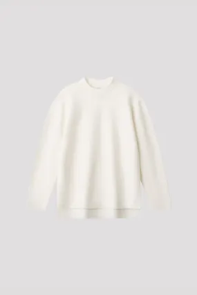 GARTER MOCKNECK LONG SLEEVE T-SHIRT