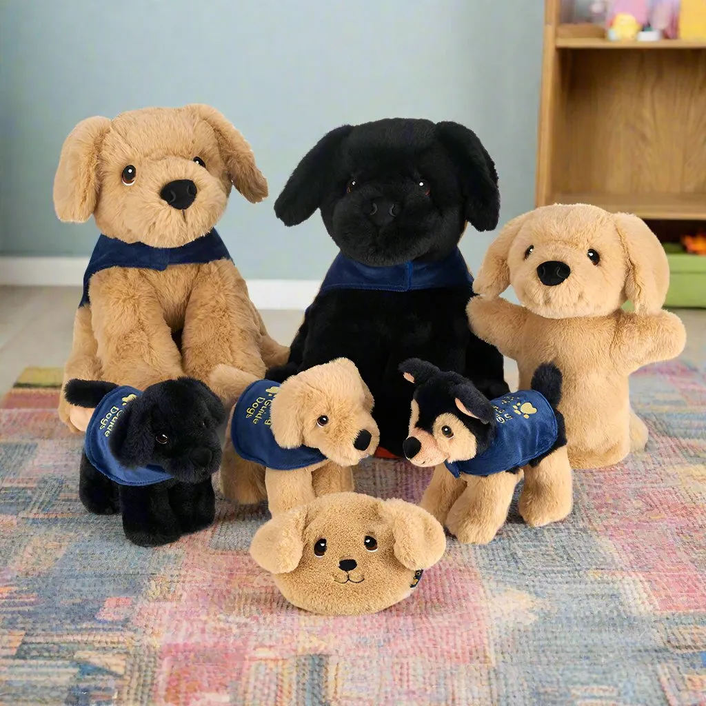 Guide Dogs large Golden Retriever soft toy