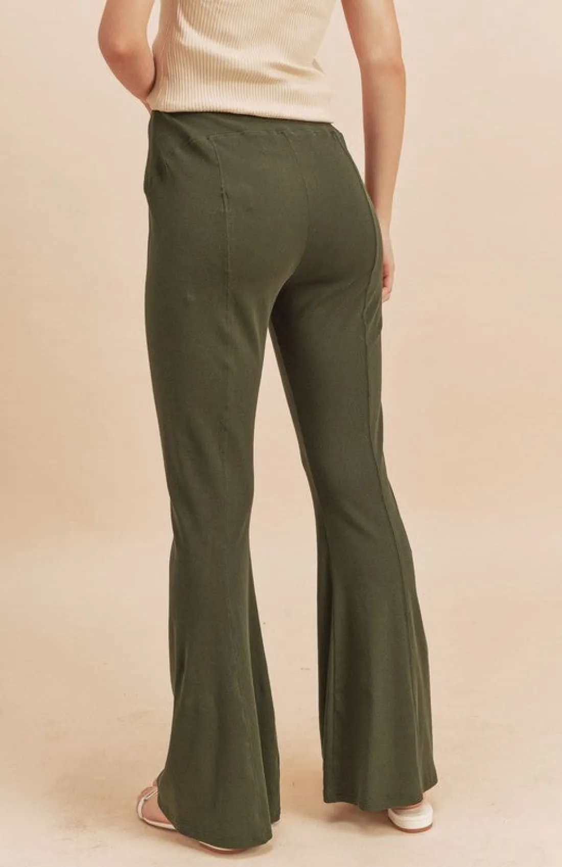 High Waist Flare Pants