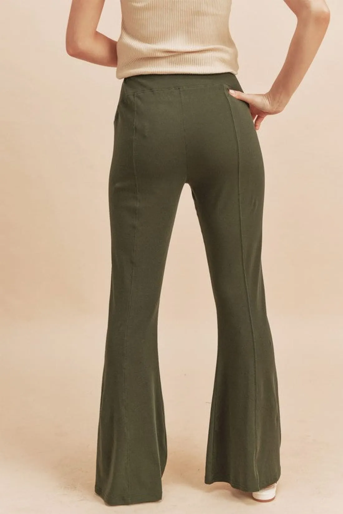 High Waist Flare Pants