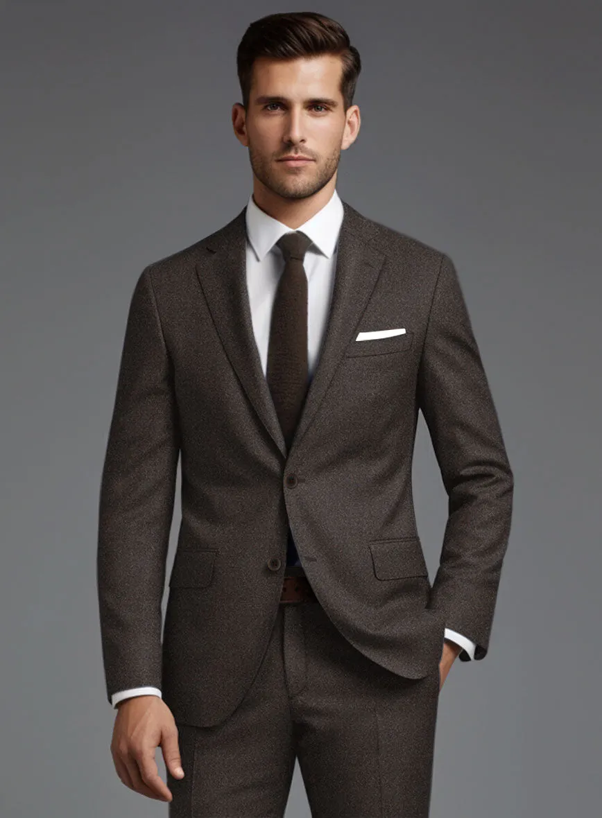 Italian Turna Brown Flannel Jacket