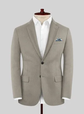 Italian Turna Light Brown Flannel Jacket