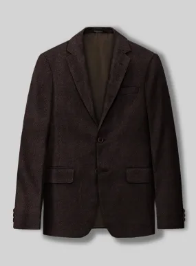 Italian Tweed Herringbone Urbano Jacket