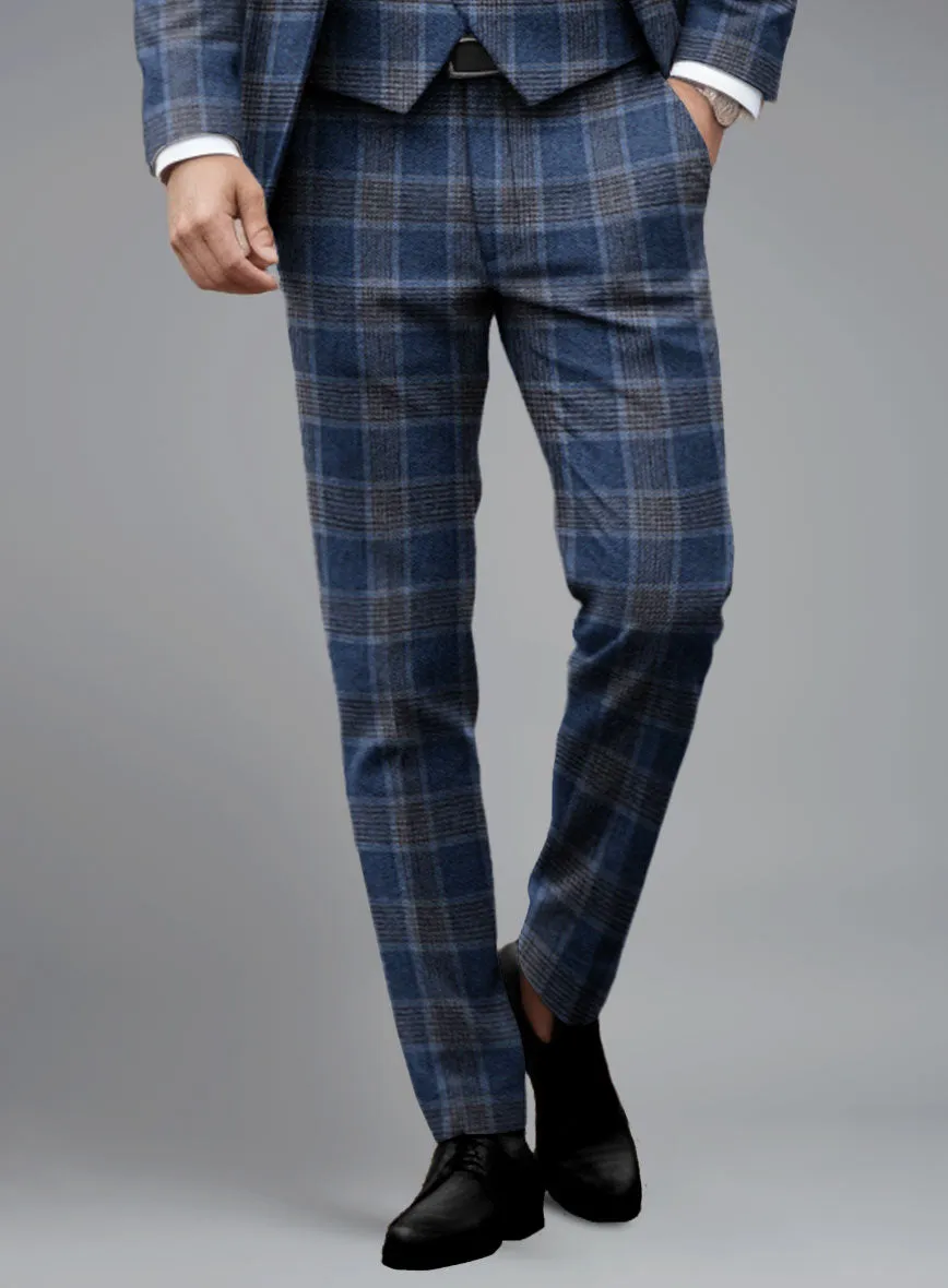 Italian Vincenzo Check Tweed Suit