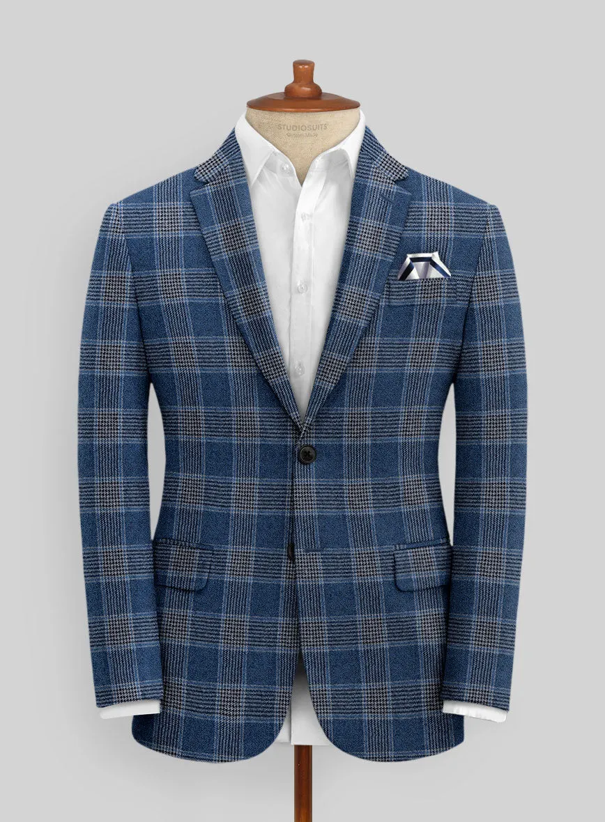 Italian Vincenzo Check Tweed Suit