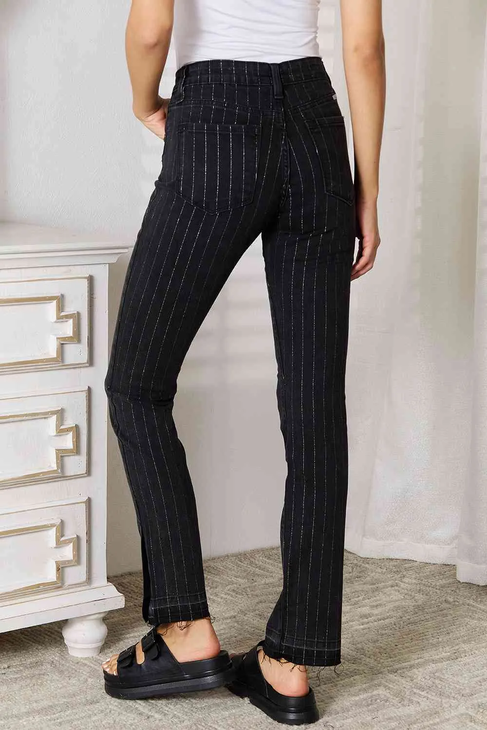 Keith Striped Denim