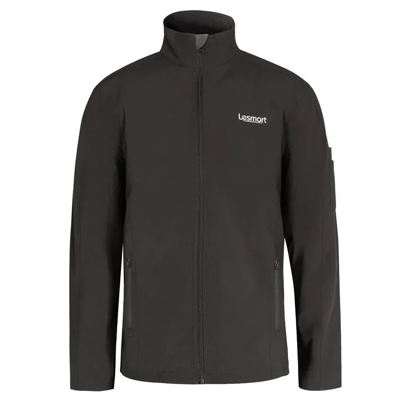 Lesmart Men's Black Sports Jacket