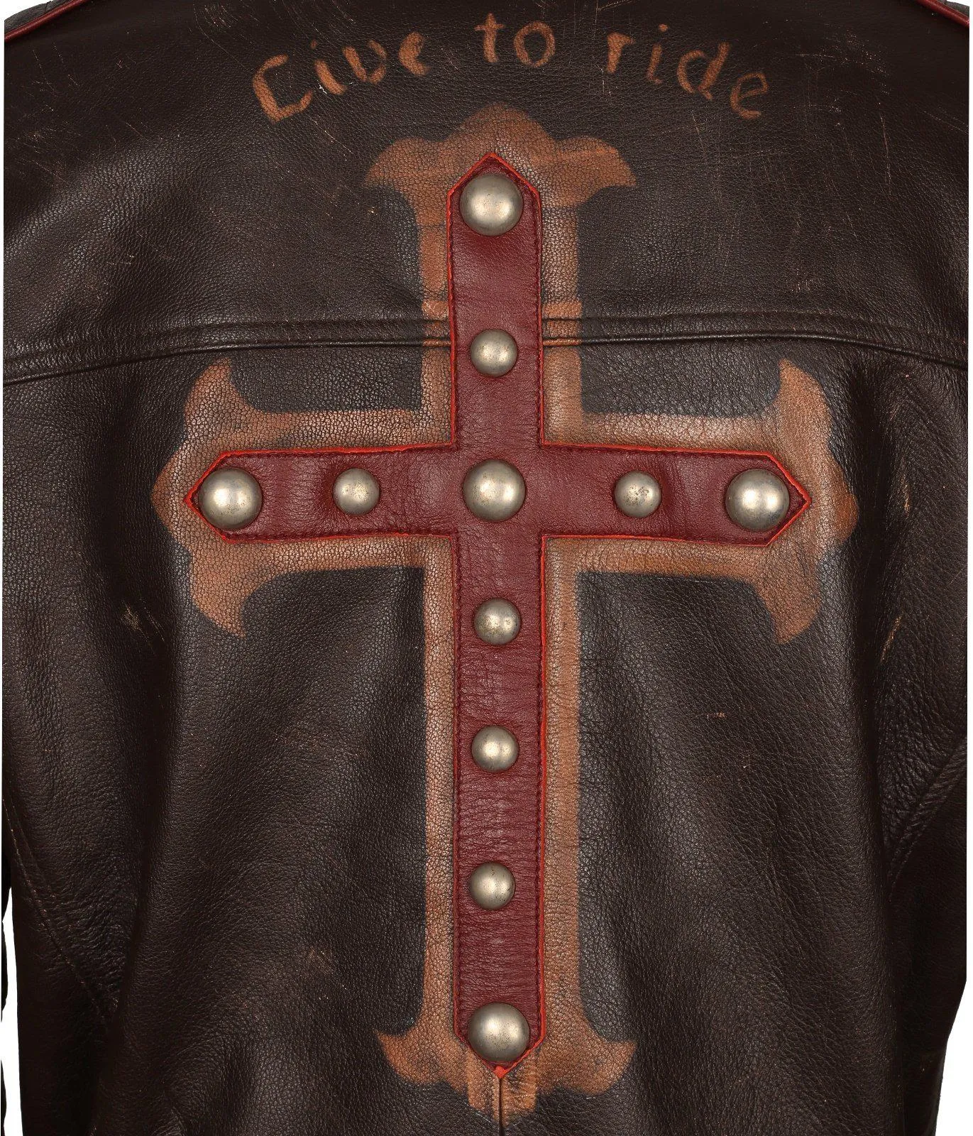 Men's Biker Gothic Leather Jacket