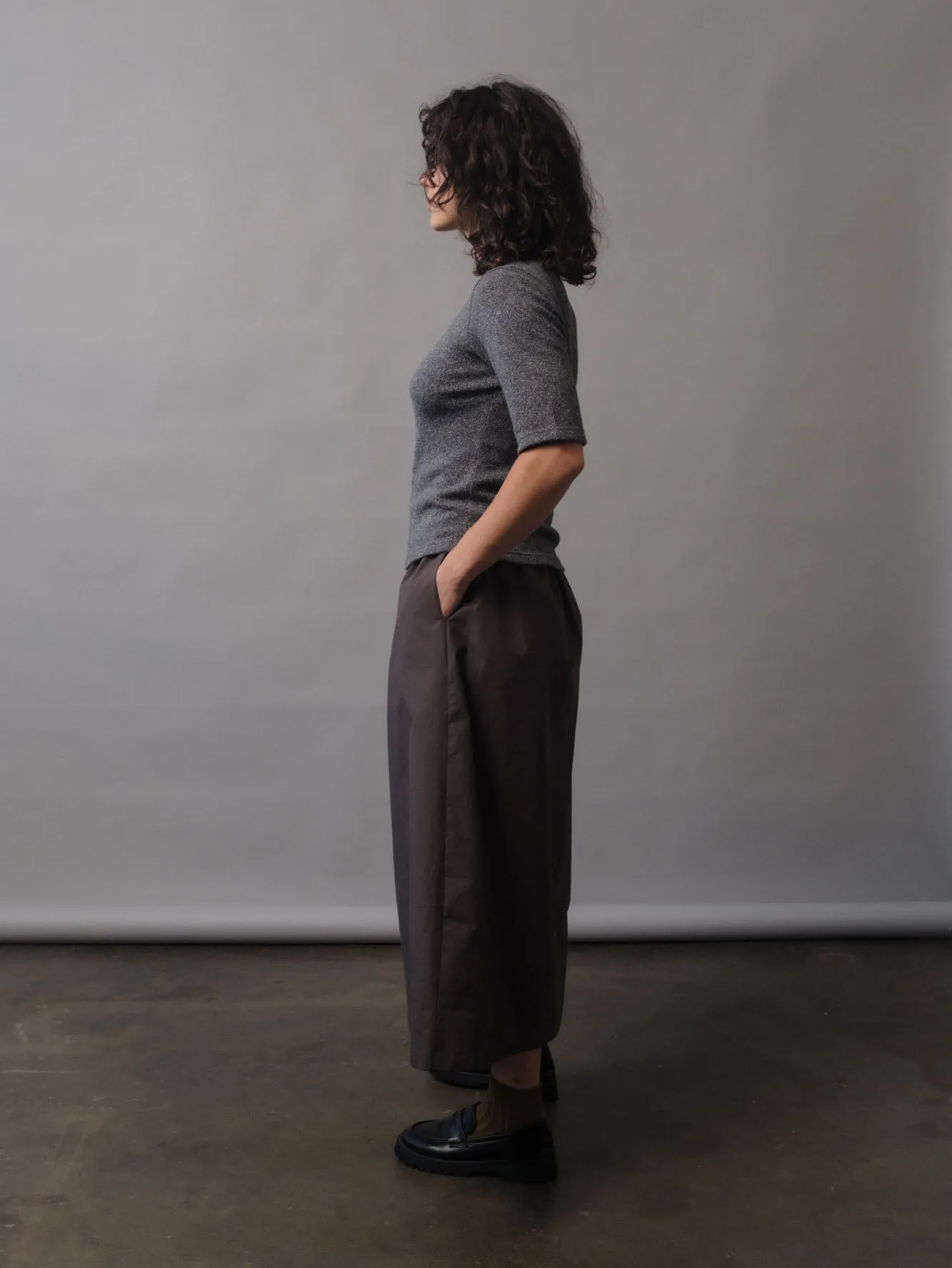 Mika Sweater in Gray Speckle