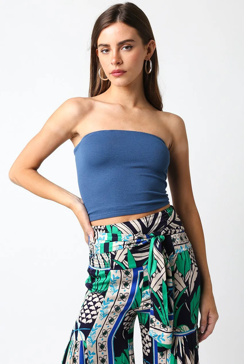 Mila Rib Knit Tube Top