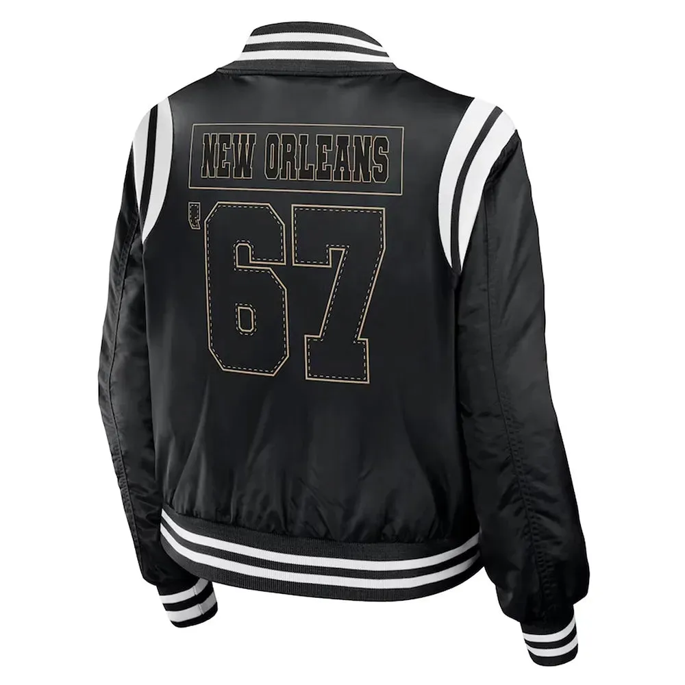NFL New Orleans Saints Nylon Jacket Men and Women