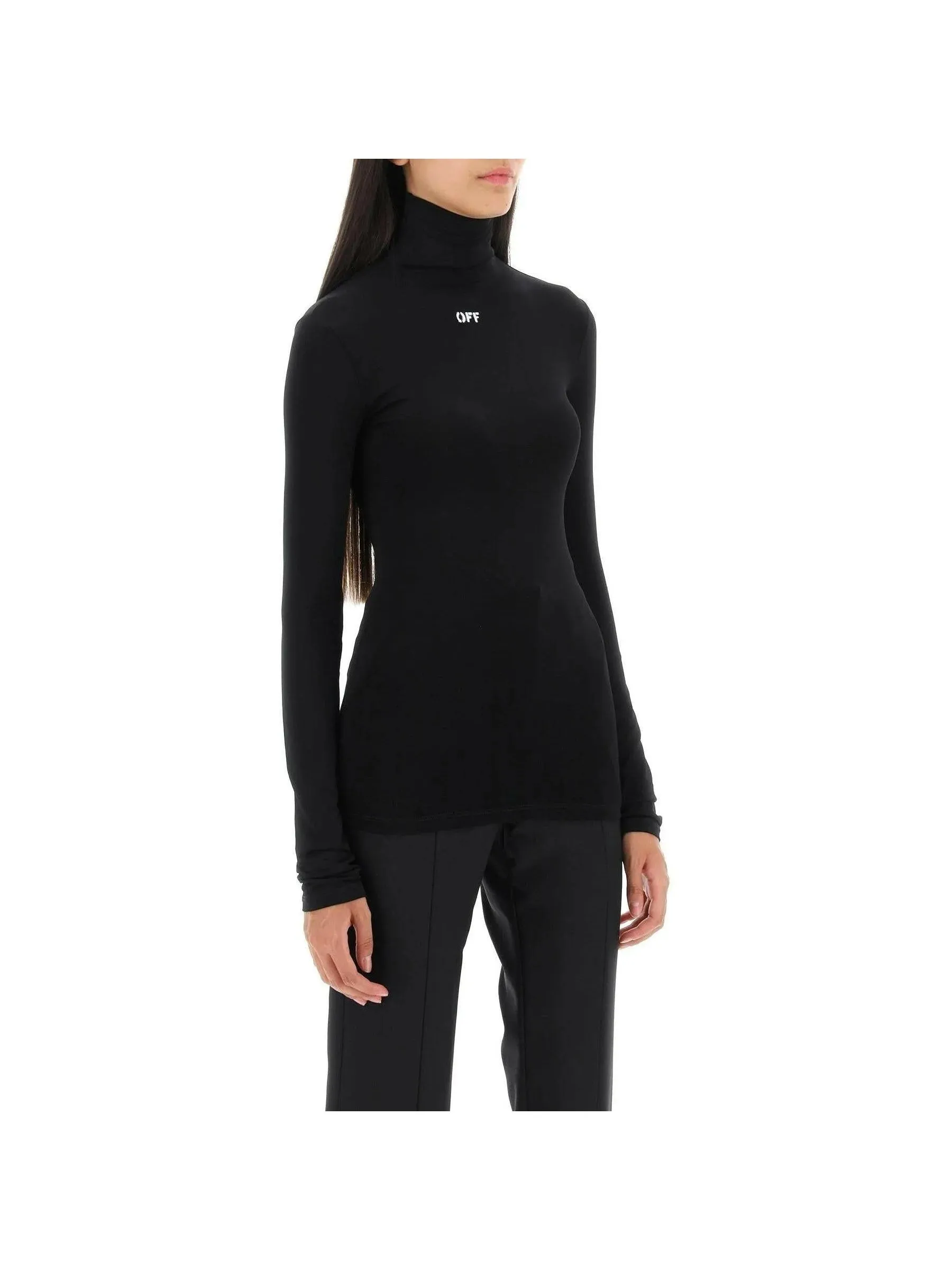 Off Stamp Second Skin Turtleneck
